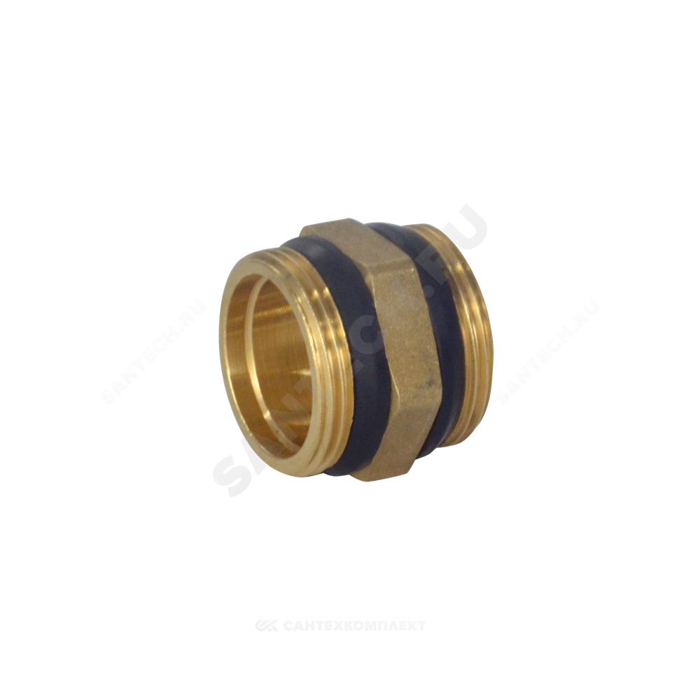 Ниппель латунь Ду 15 (1/2") НР R189D Giacomini R189DY003