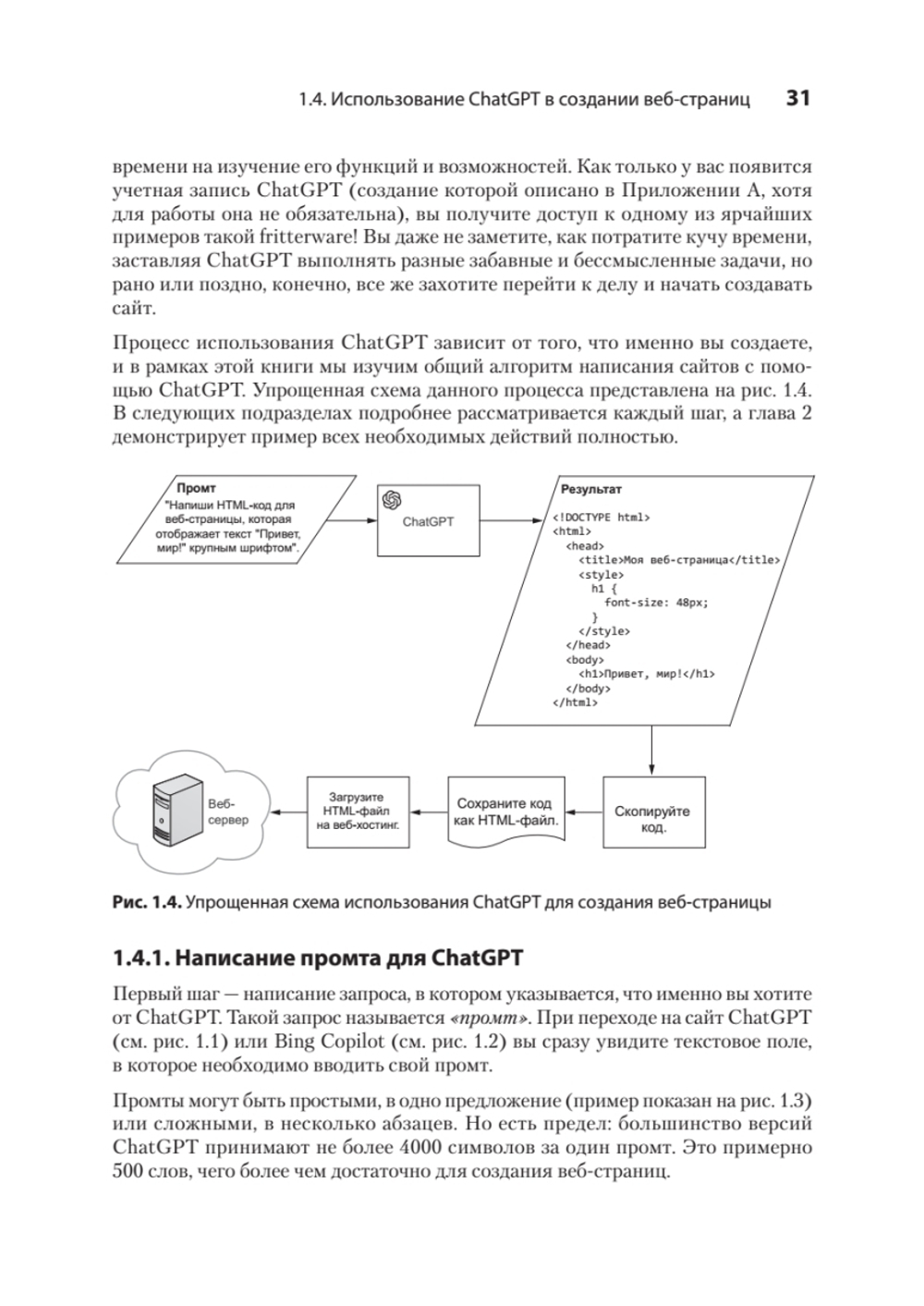 ChatGPT, сделай мне сайт