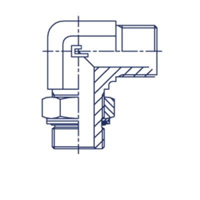Штуцер FRG90 BSP 2 - BSP 2