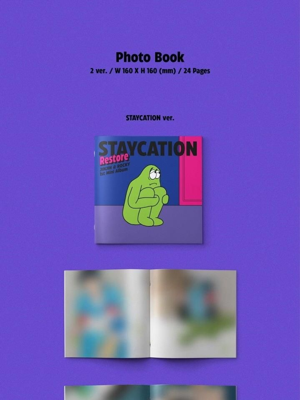 Альбом JINJIN & ROCKY (ASTRO) - Restore 1st Mini Album 2 Version SET