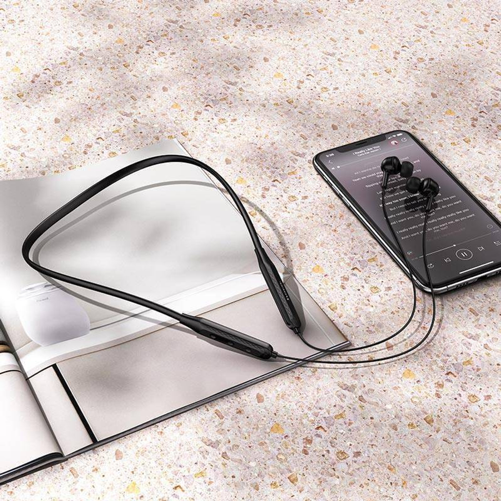 Гарнитура Bluetooth спортивные HOCO ES39 (Bluetooth 5.0 Время работы до 10 часов)
