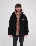 Купить Пуховик Anteater Downjacket Velvet черный Пуховик Anteater Downjacket Velvet черный