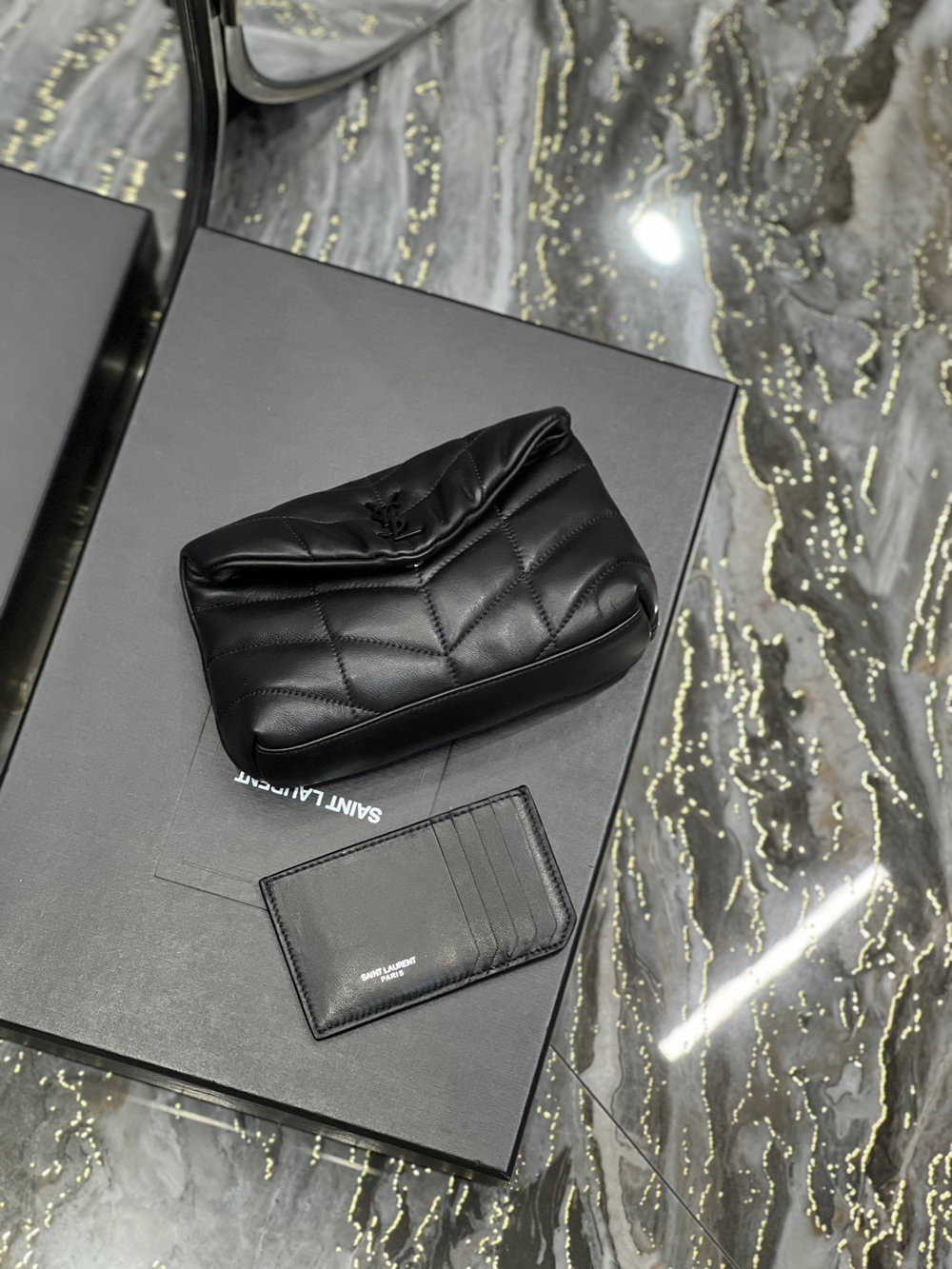 Saint Laurent Loulou Puffer Bag 18 cm