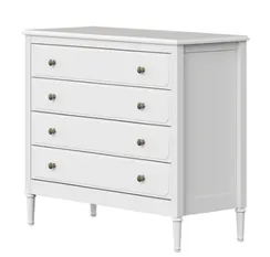 Комод Elit 4 ящика (белый)