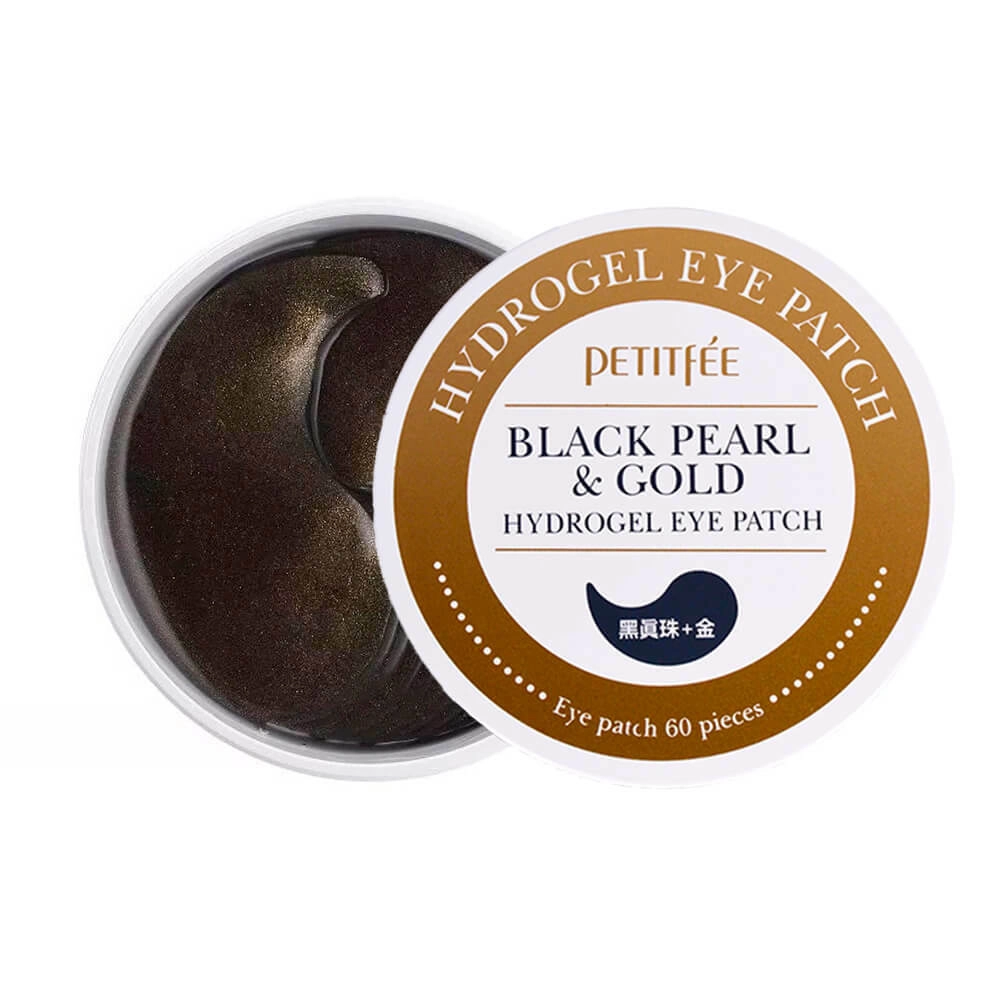 Гидрогелевые патчи для глаз Petitfee Black Pearl & Gold Hydrogel Eye Patch 60 шт