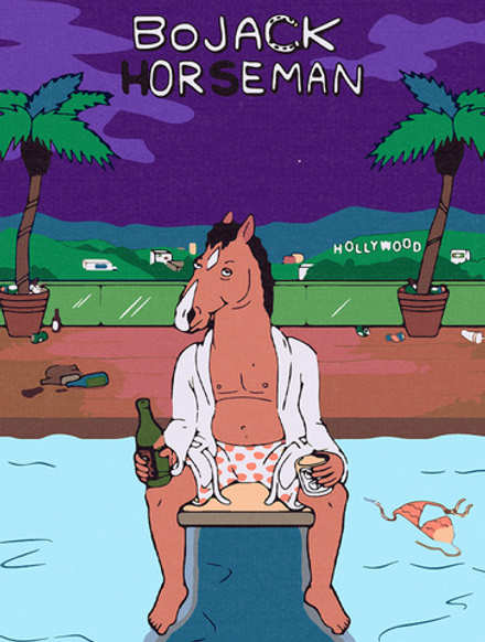 Картина по номерам Конь Боджек