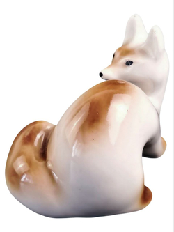Фарфоровая статуэтка (миниатюра) "Куница" ЛФЗ