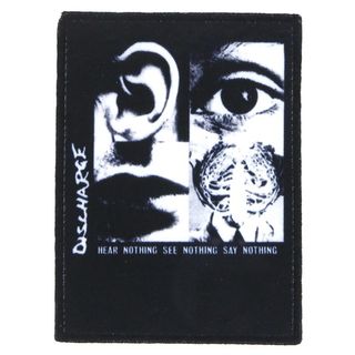 Нашивка Discharge Hear Nothing See Nothing Say Nothing (055)