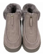 Ugg Funkette Platform Boots - Smoke