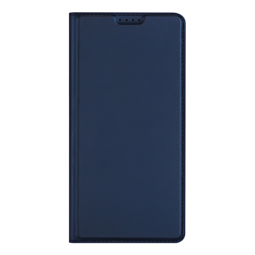 Чехол книжка из PU кожи синего цвета от Dux Ducis для смартфона Xiaomi 14T Pro, серия Skin Pro Series Case