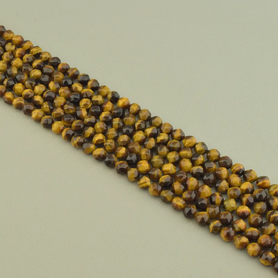 Нитка Тигровый глаз 38 см. 8 мм. (Без замка)