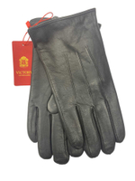 Перчатки. Мужские. Материал верха: Кожаные. Подклад: Плюш-флис. 5 шт в упаковке.