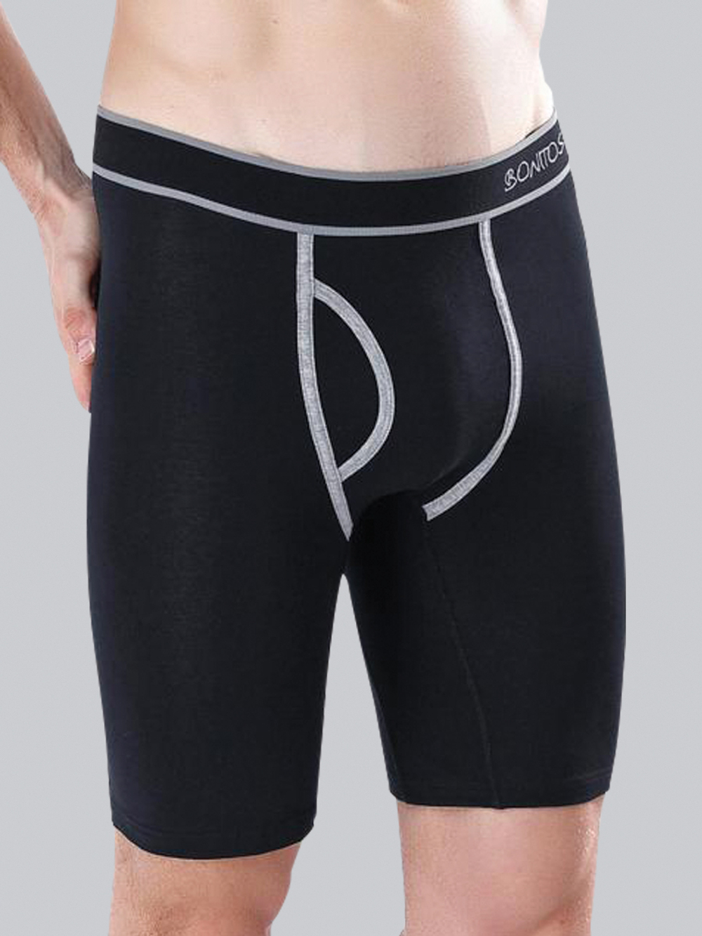 Удлиненные мужские трусы с гульфиком