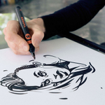 маркер Molotow TAGGER 1-4mm черный