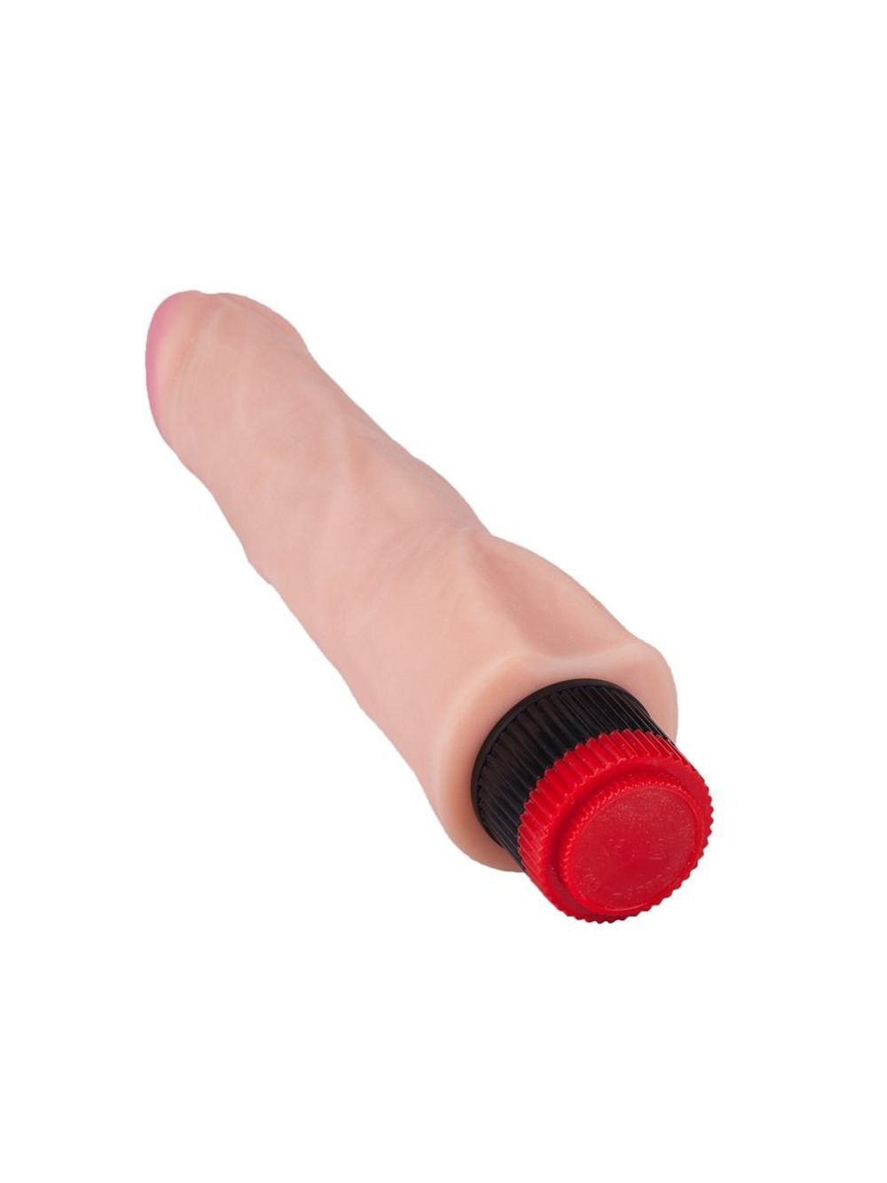 Реалистичный вибромассажёр из киберскин - 23,2 см. (Цвет: телесный)