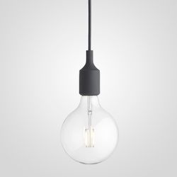 Подвесной светильник Muuto E27 Grey