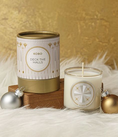 Deck the halls, свеча Holiday collection, Kobo Candles