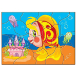 Головоломка"Пятна. Рыбка"