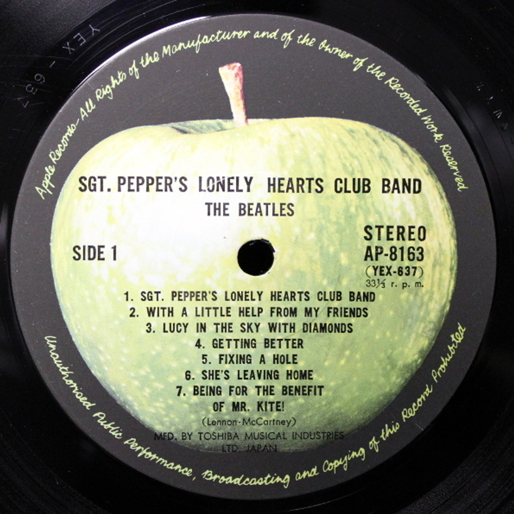 The Beatles / Sgt. Pepper's Lonely Hearts Club Band (LP)