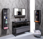 Armadi Art Ящик под консоль LOFT 120 Антрацит, 1 полка