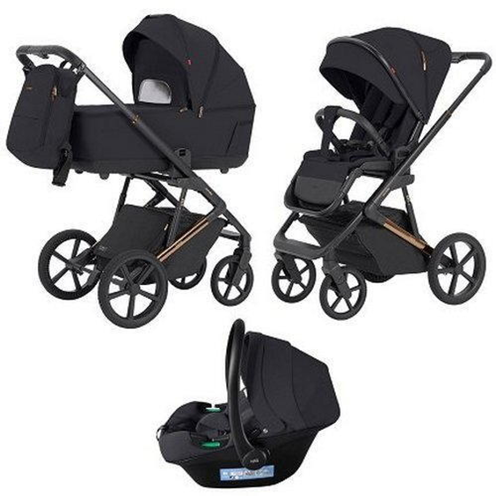 Коляска 3 в 1 Carrello Sigma CRL-6529 2025 Iridium Black