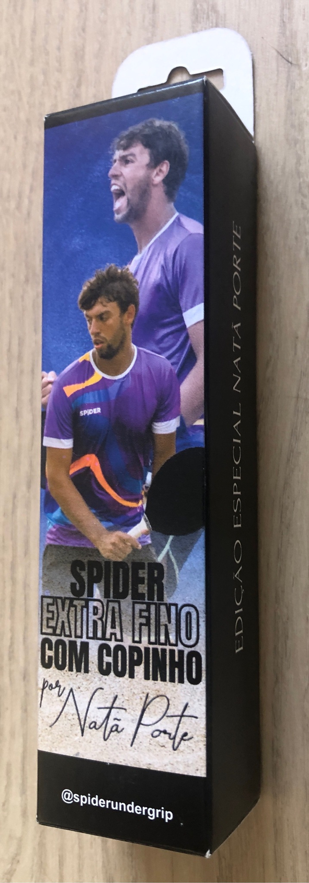Тюнинг инновационная ручка Spiderundergrip для пляжного тенниса чёрная