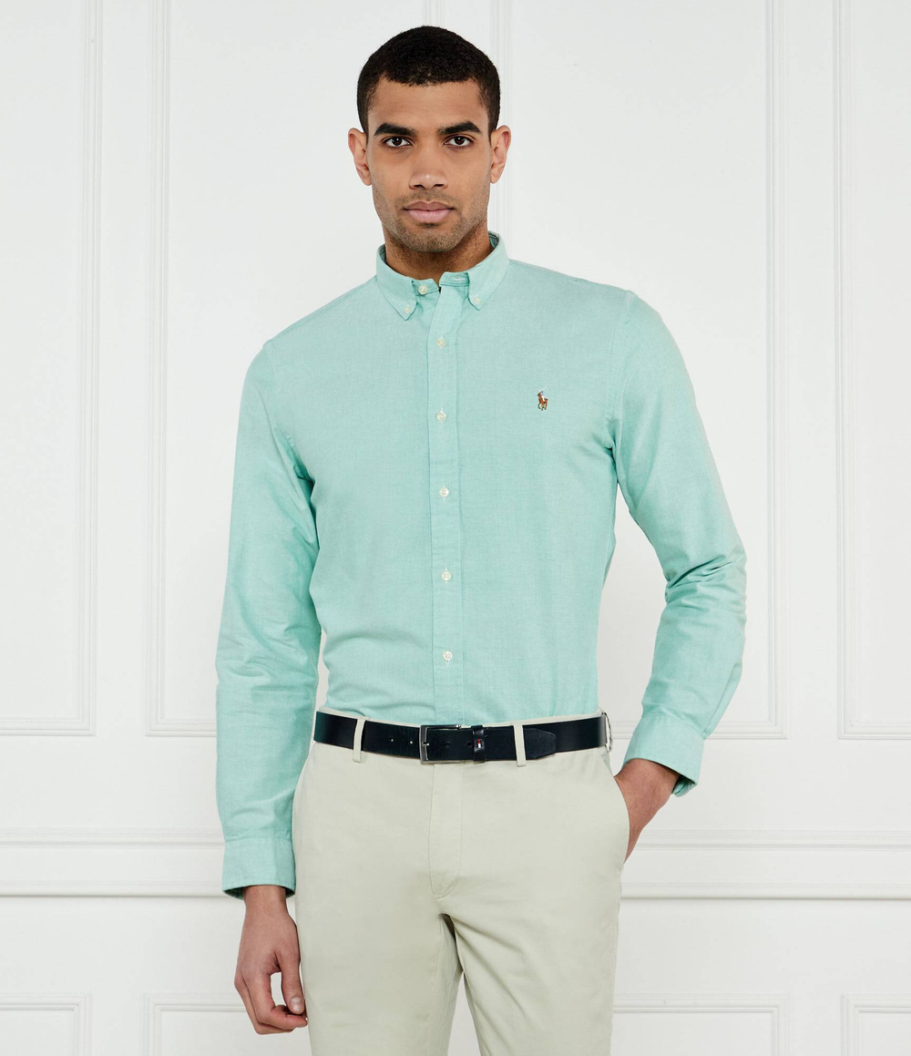 Рубашка POLO RALPH LAUREN - зеленый(710792161)