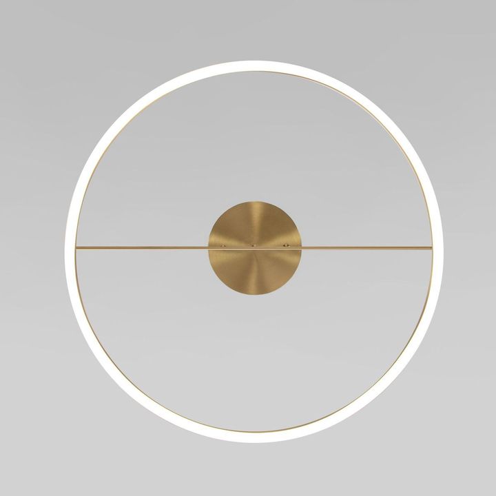 Подвесной светодиодный светильник Eurosvet Over 90322/1 латунь