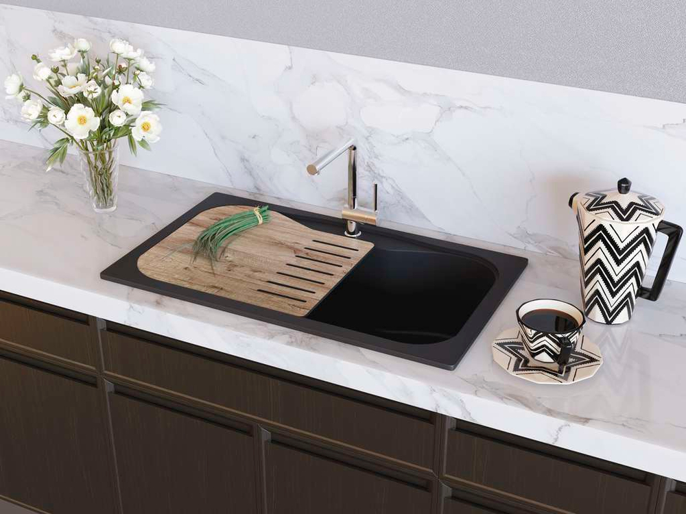 Мойка Omoikiri Maru 86-PL Tetogranit | Платина