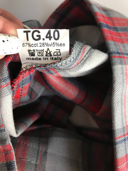 Юбка Pink Shadow в клетку, визуально на 40 размер