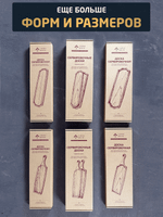 Сервировочная доска для подачи из дерева (лопатка4, дуб)