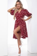 Платье "Любовь" (бордо) П8756 LT Collection (Акция)