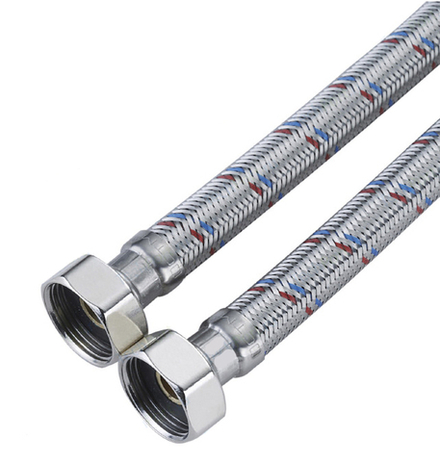 Подводка гибкая для воды 1/2" внутренняя-наружная резьба, длина 200см