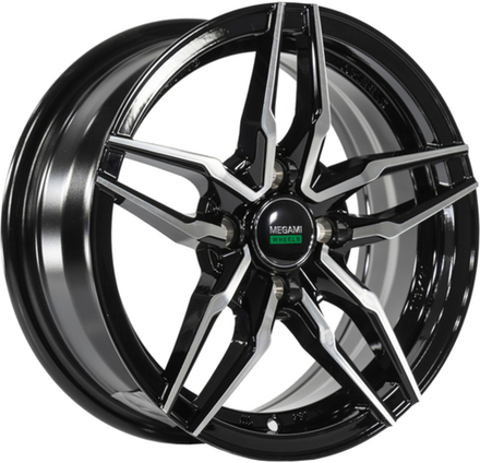 Megami MGM-30 6x14 4x100 ET 35 Dia 67.1 (BFP)