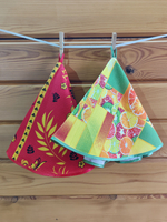 Полотенце кухонное, круглое, 2 шт, вафельное полотно