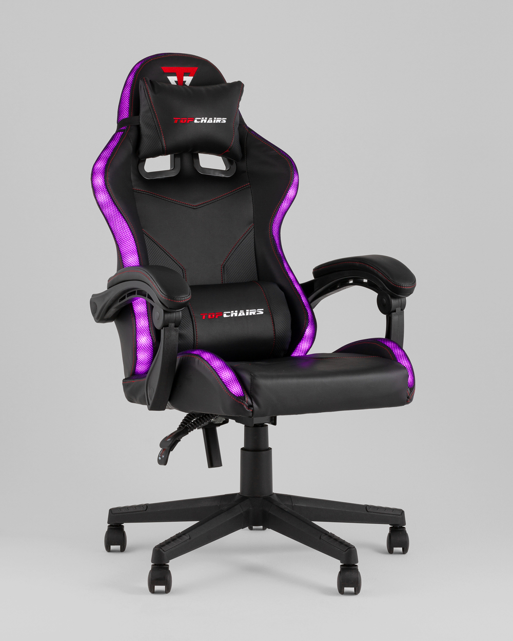 Кресло спортивное TopChairs Druid черный