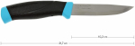 Нож MORAKNIV COMPANION BLUE, арт. 12159