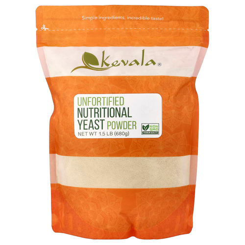 Kevala, Порошок не обогащенных пищевых дрожжей, 680 г (1,5 фунта)