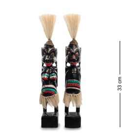 Decor and Gift 22-042 Статуэтка «Асмат» н-р из двух, 33 см