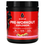 SIXSTAR, Pre-Workout Explosion, розовый лимонад, 210 г (7,41 унции)
