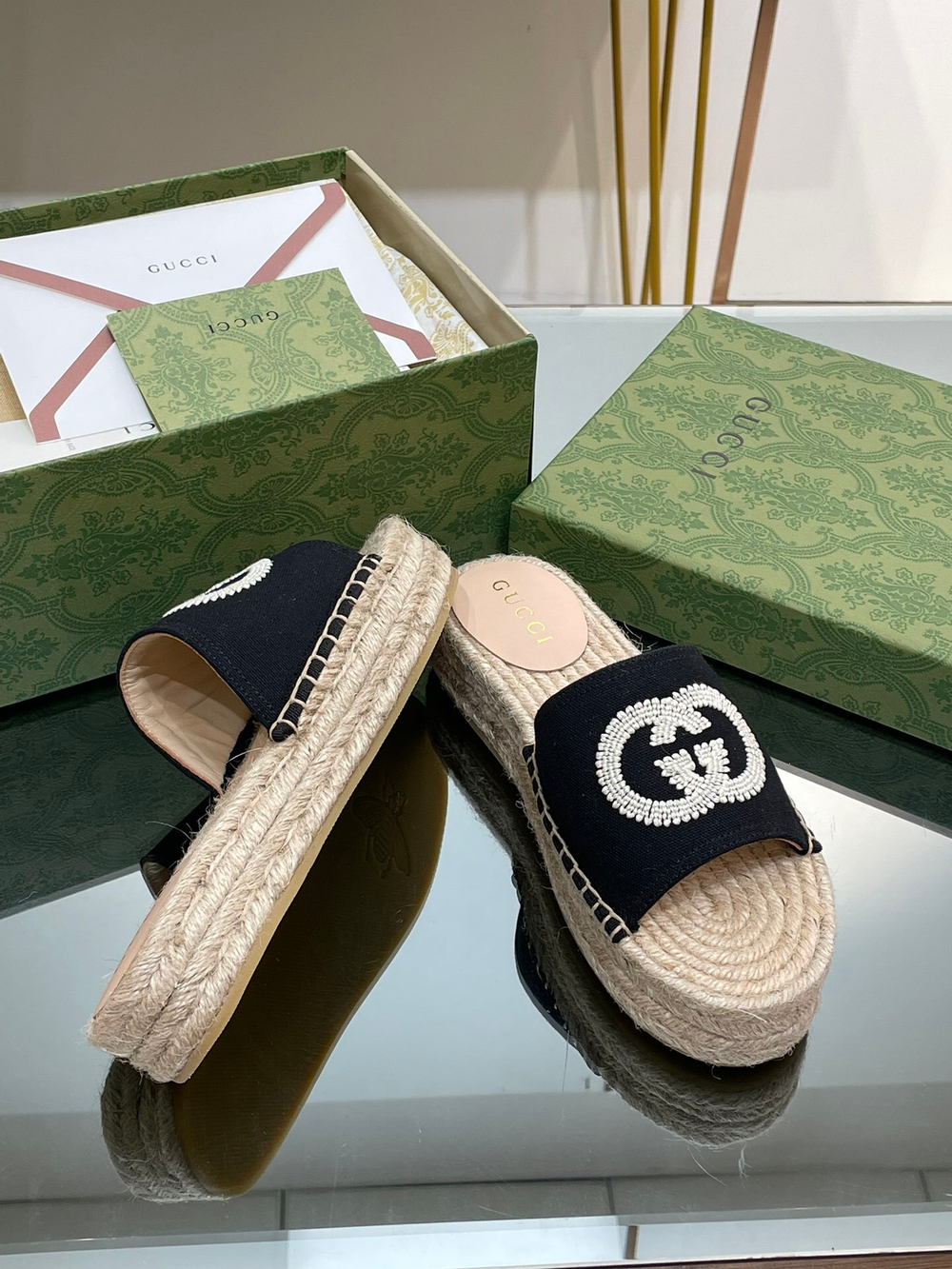 Gucci Espadrille Slide
