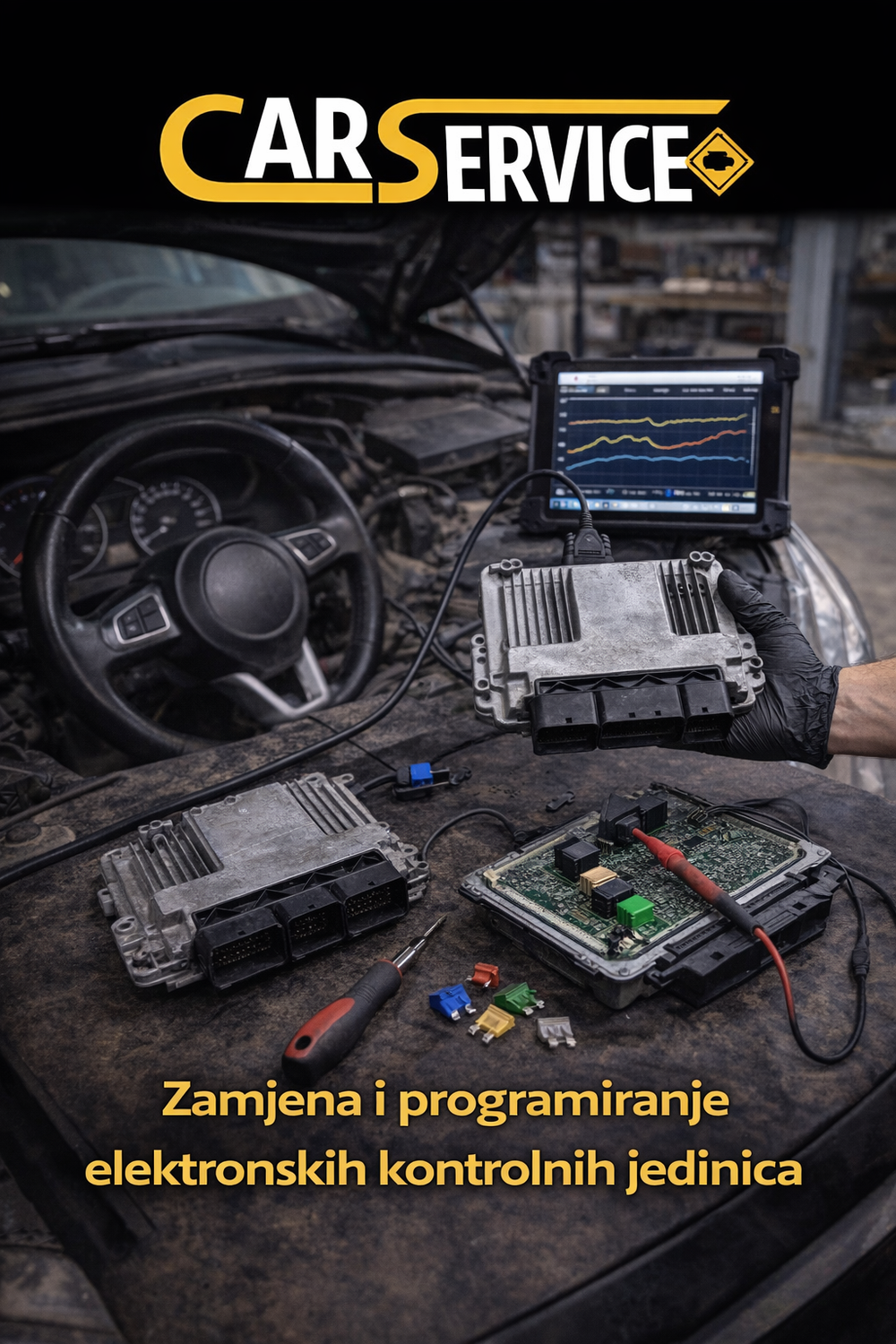 Замена блоков автомобиля