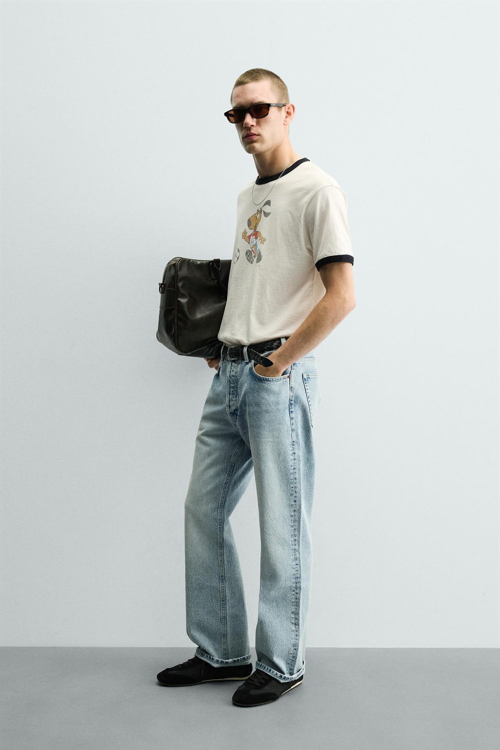 ZARA ФУТБОЛКА STRIKER USA 94 FIFA WORLD CUP™ FIFA CLASSICS, ЖЕЛТОВАТО-БЕЛЫЙ