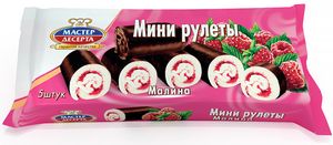 МИНИ-РУЛЕТЫ РАМЕНСКОЕ МАСТЕР ДЕСЕРТА МАЛИНА 175ГР