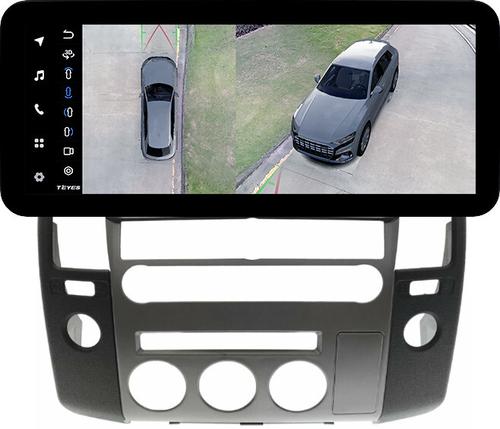 Магнитола для Nissan Pathfinder R51 2004-2010 (штатная нави, большая рамка) - Teyes LUX ONE 360 монитор 12.3" 2K QLED на Android 10, Быстрая, CarPlay, 4G SIM-слот, 4 камеры в комплекте
