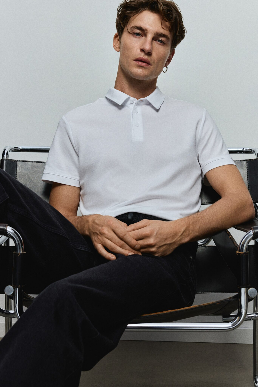 Рубашка поло coolmax® slim fit