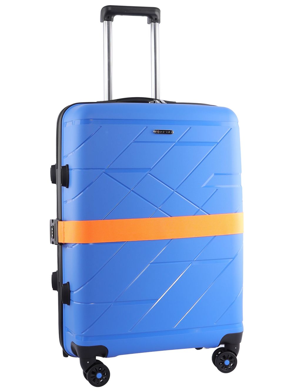 Чемодан 463 / С ремнем / Полипропилен