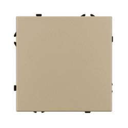 Механизм выключателя одноклавишный перекрёстный SWT-NOBE-MKX1-SFPL-GD (230V, 10A) (Arlight, Золотой песок) 054250