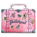 Скетчпад 60л. белый офсет на гребне, 295х260 мм "Творчество" (Феникс+)