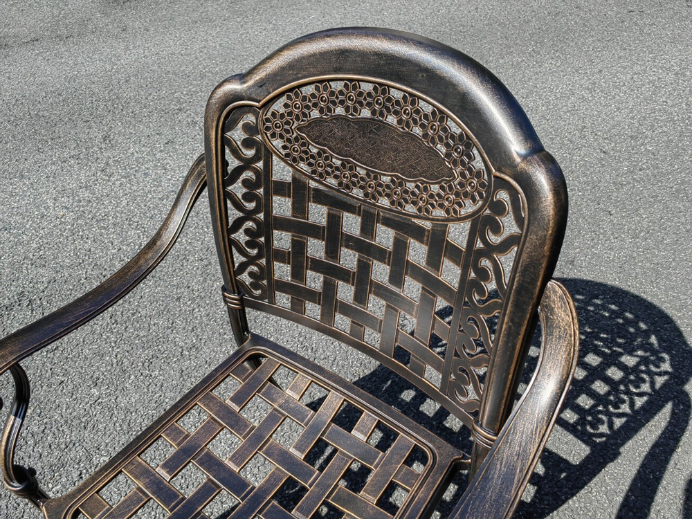 Набор металлической мебели из алюминия Delhi 70